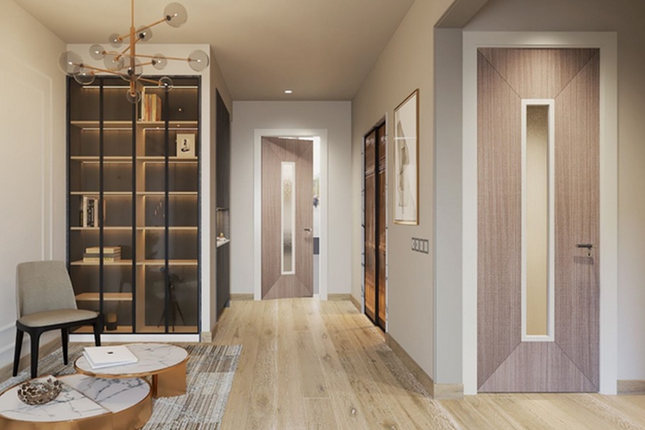Pooja room and mandir door design for home from Mikasa Doors 