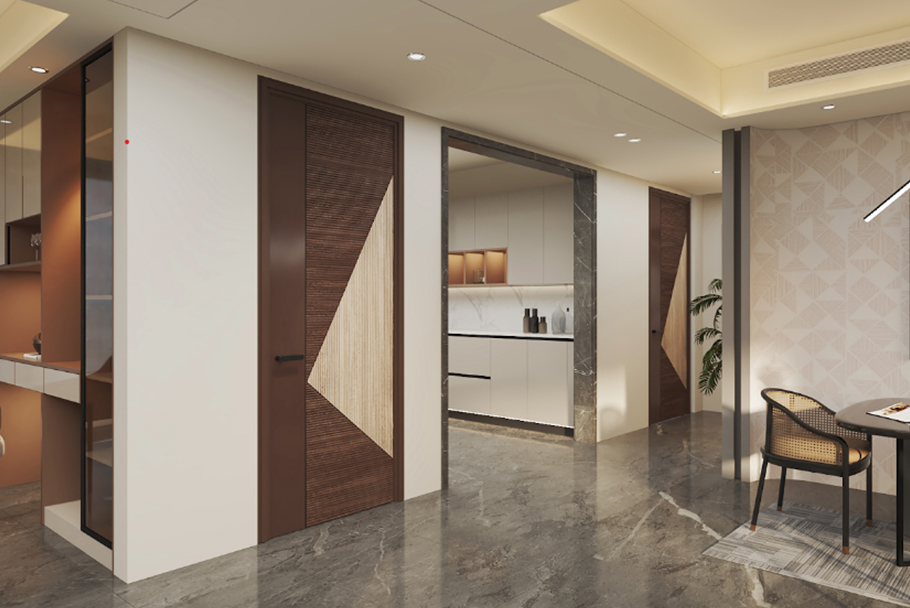 Modern wooden bedroom door designs by Mikasa Doors